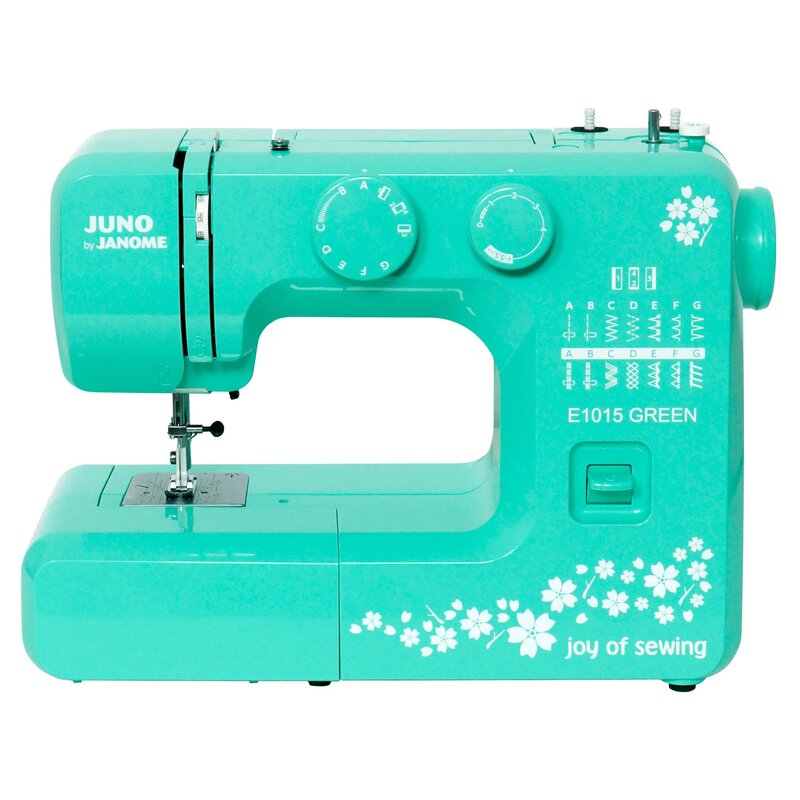 Maszyna do szycia JANOME Juno E1015 Zielony