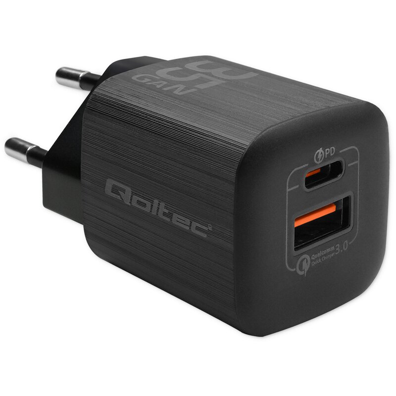 QOLTEC ŁADOWARKA SIECIOWA 35W GAN ULTRA | 5-20V |