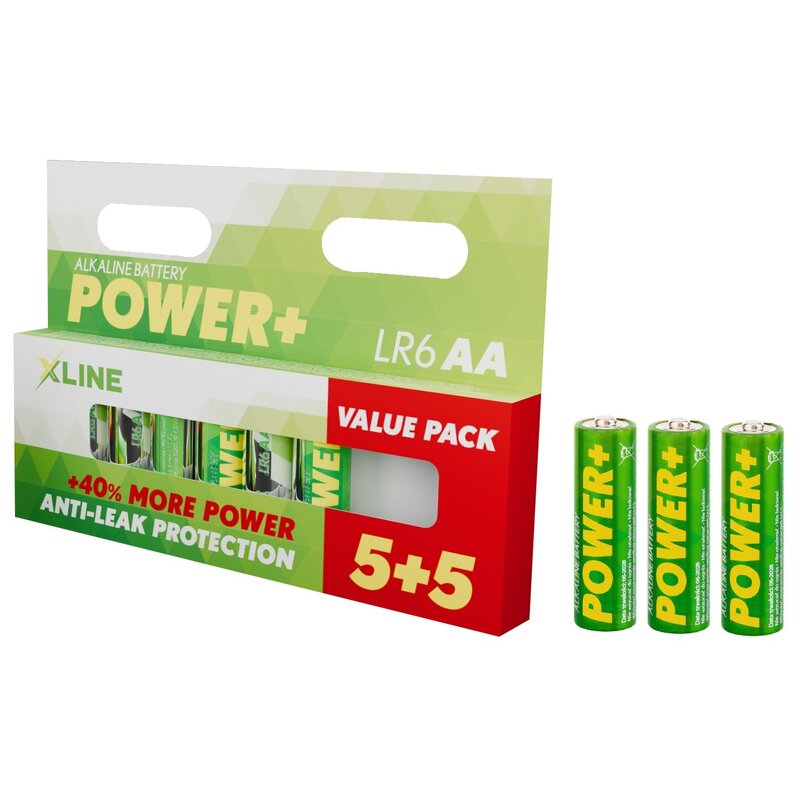 Baterie AA LR6 XLINE DB150 Alkaliczne (10 szt.)
