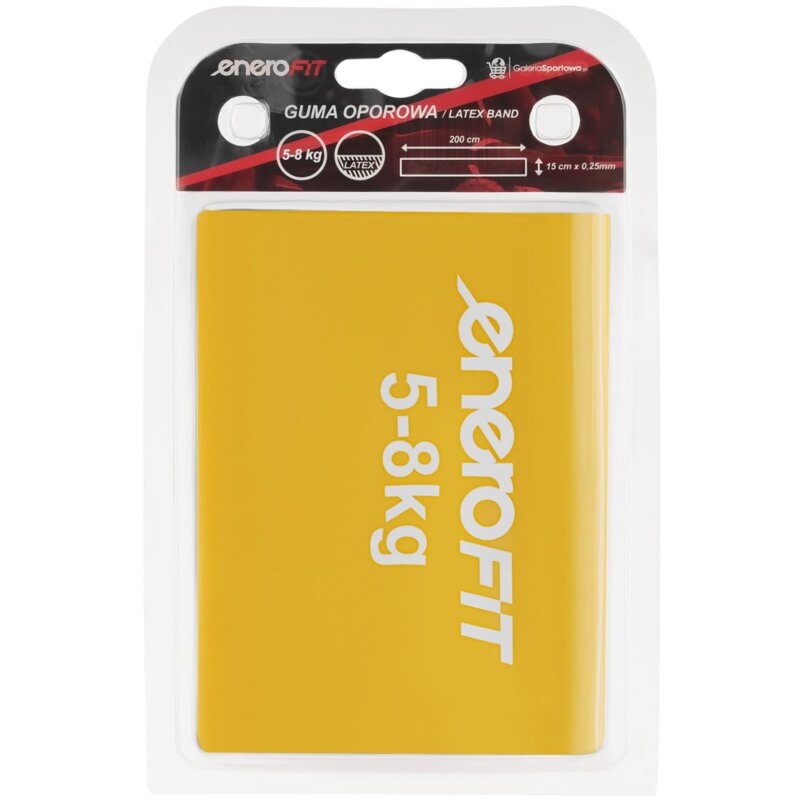 Guma do ćwiczeń ENERO FIT 1048369 Żółty