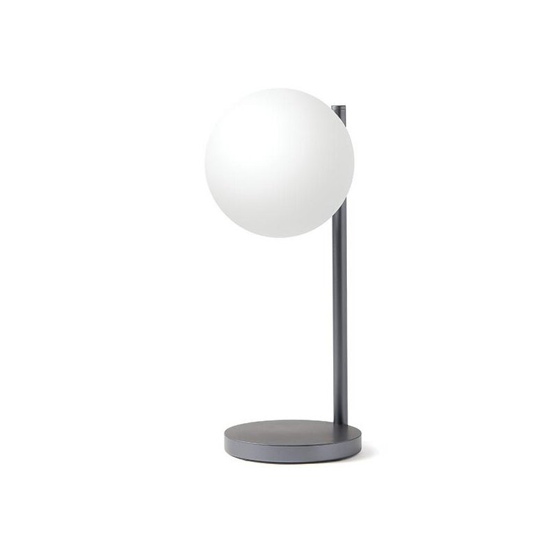 Lampa stołowa LEXON Bubble LH70X z ładowarką indukcyjną Szary