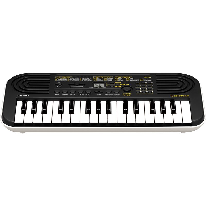 Keyboard CASIO MU SA-51 Czarno-biały