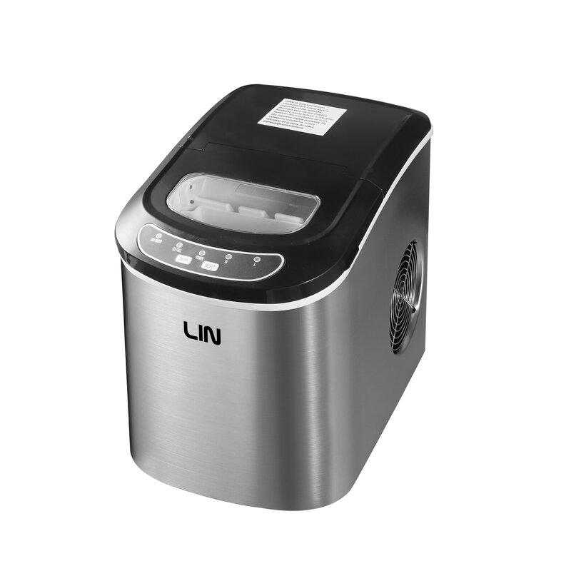 Kostkarka do lodu LIN Ice PRO-S12 Srebrny