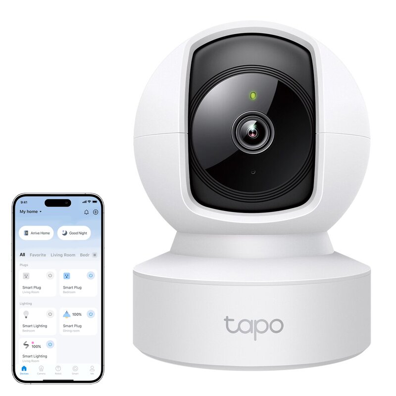 TP-Link Tapo C212 Obrotowa kamera Wi-Fi do monitoringu domowego