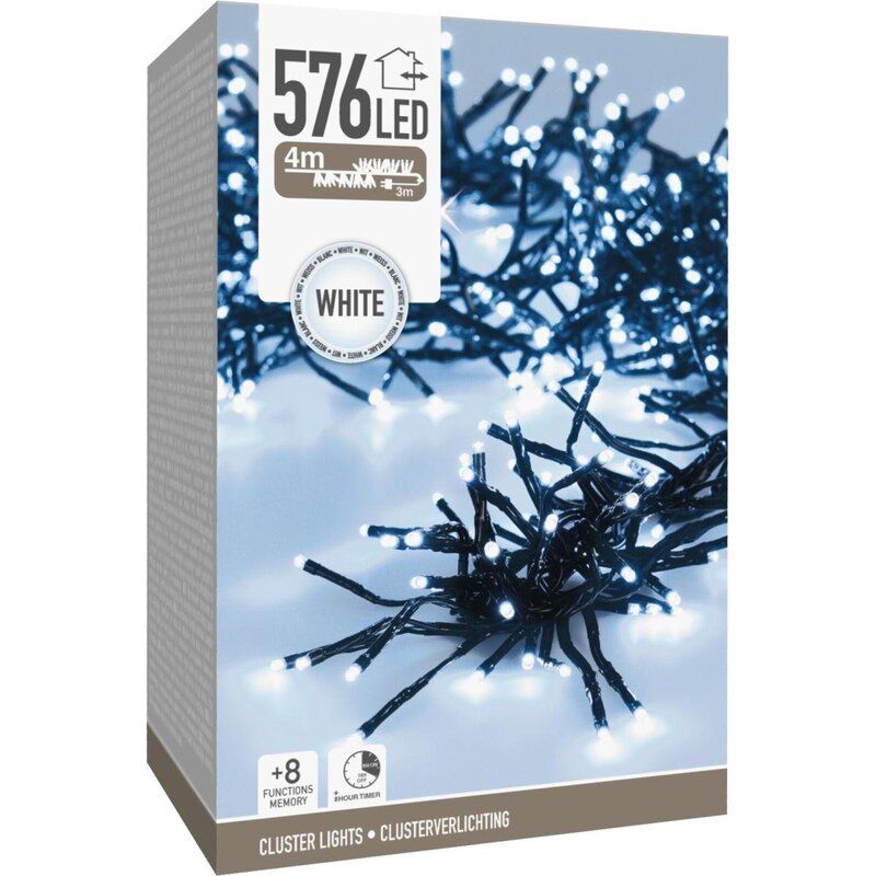 Lampki choinkowe LED CHRISTMAS DECORATION 812818 7 m Sieciowe