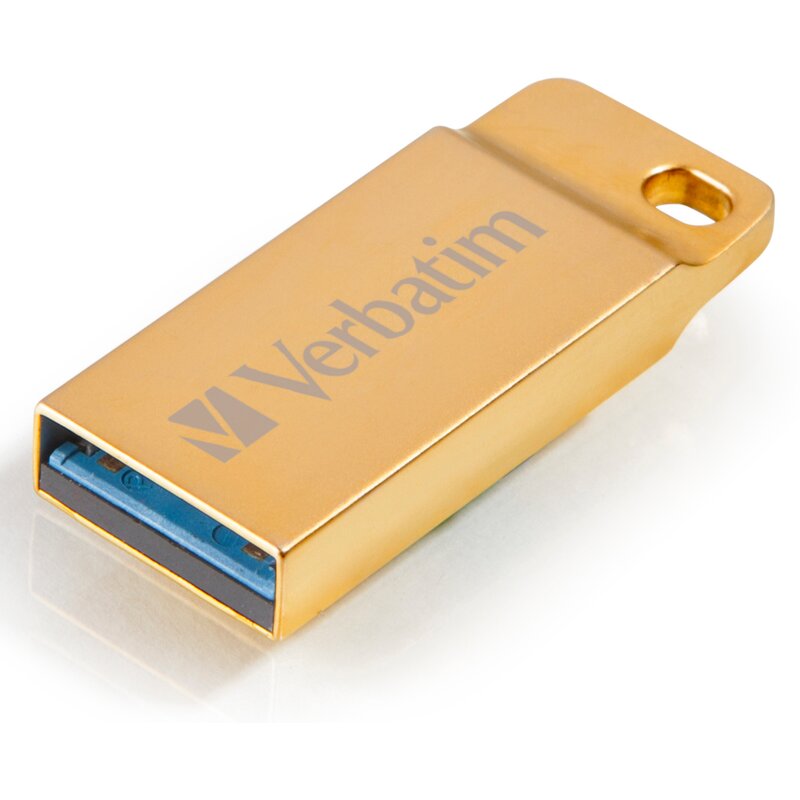 Verbatim 64GB Metal Executive USB 3.0 Gold