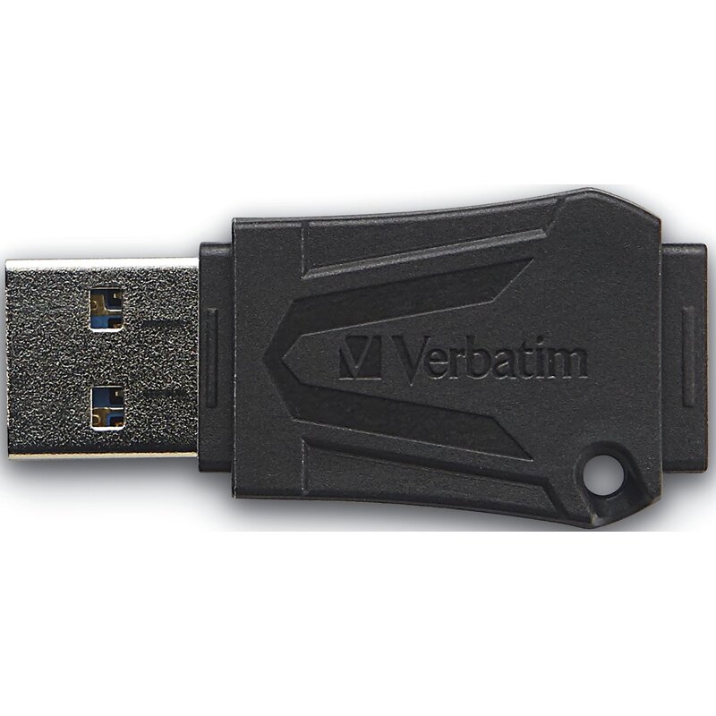 Pendrive VERBATIM ToughMAX 64GB, USB 2.0, Odczyt 12 Mb/s, Zapis 5 Mb/s Czarny
