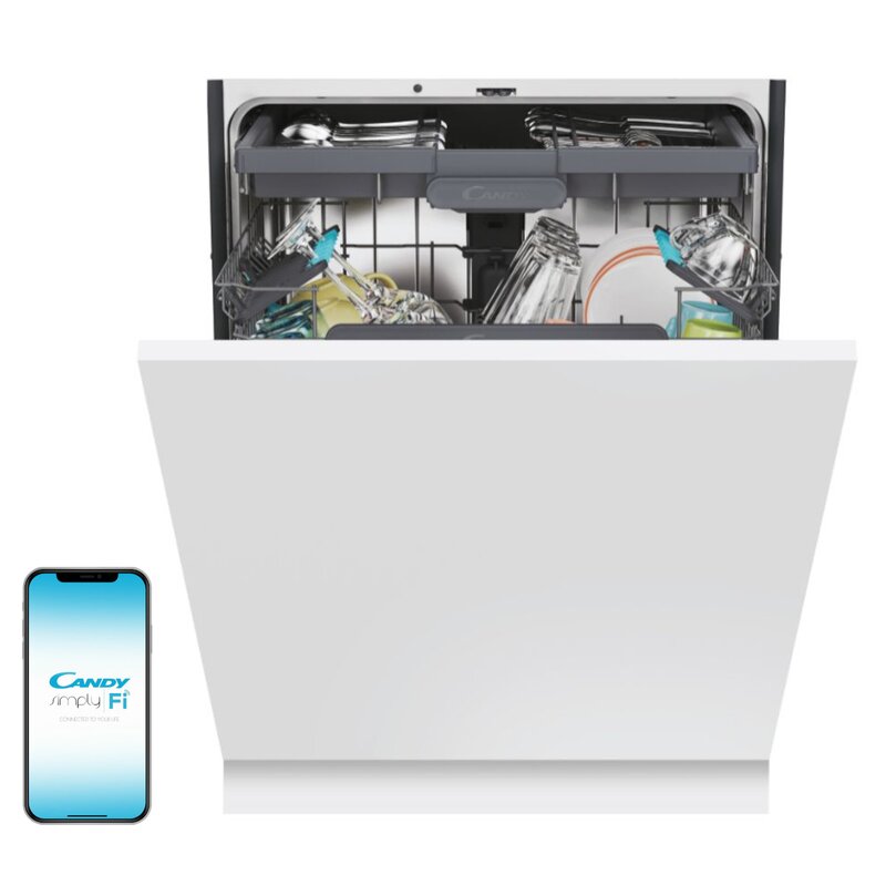 Zmywarka CANDY Rapido CS 6B4S1PMA Maxi Tub Maxi Plates & Tray PowerWash