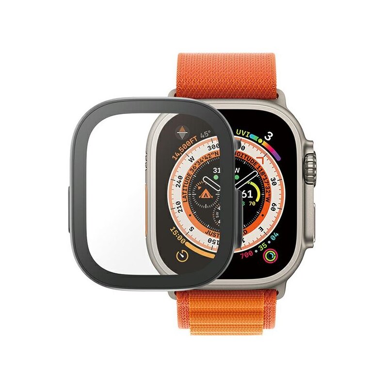 Etui PANZERGLASS Full Body do Apple Watch Ultra 2 (49mm) Czarny