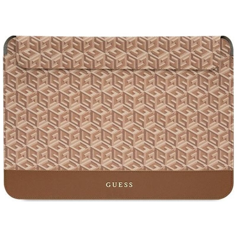 Guess GCube Stripes Sleeve GUCS16HGCFSEW 16" Brązowy
