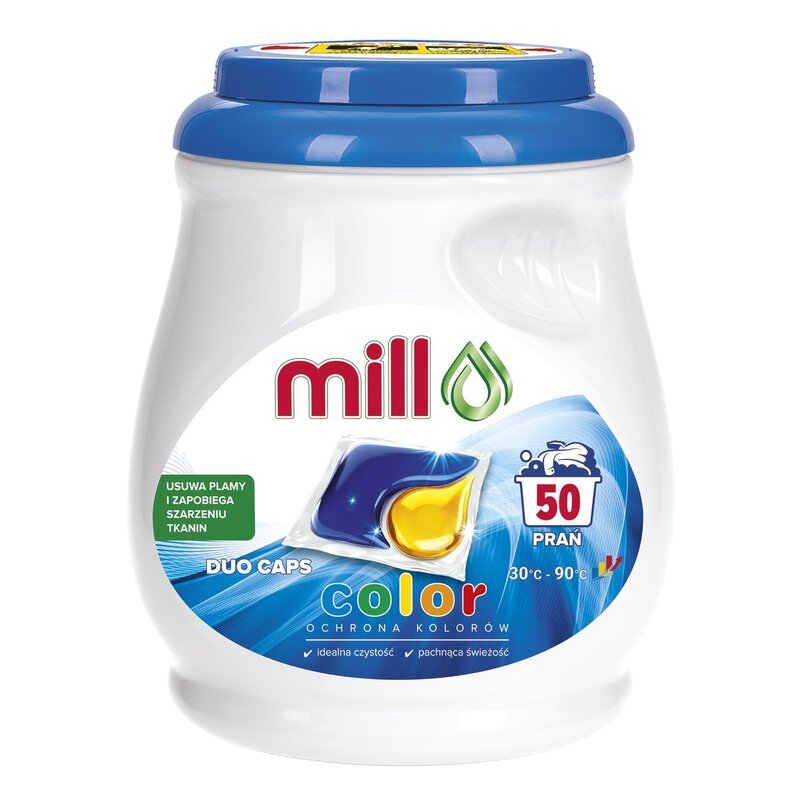 Kapsułki do prania MILL Professional Color - 50 szt.