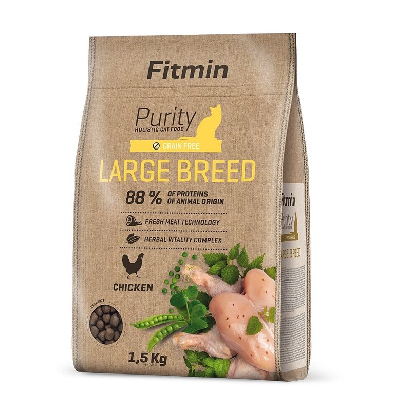 Karma dla kota FITMIN Purity Large Breed Kurczak 1.5 kg