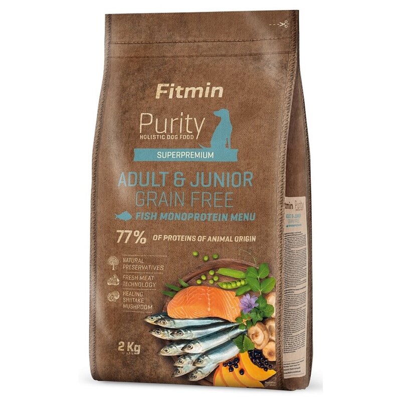 Karma dla psa FITMIN Purity Grain Free Ryba 2 kg