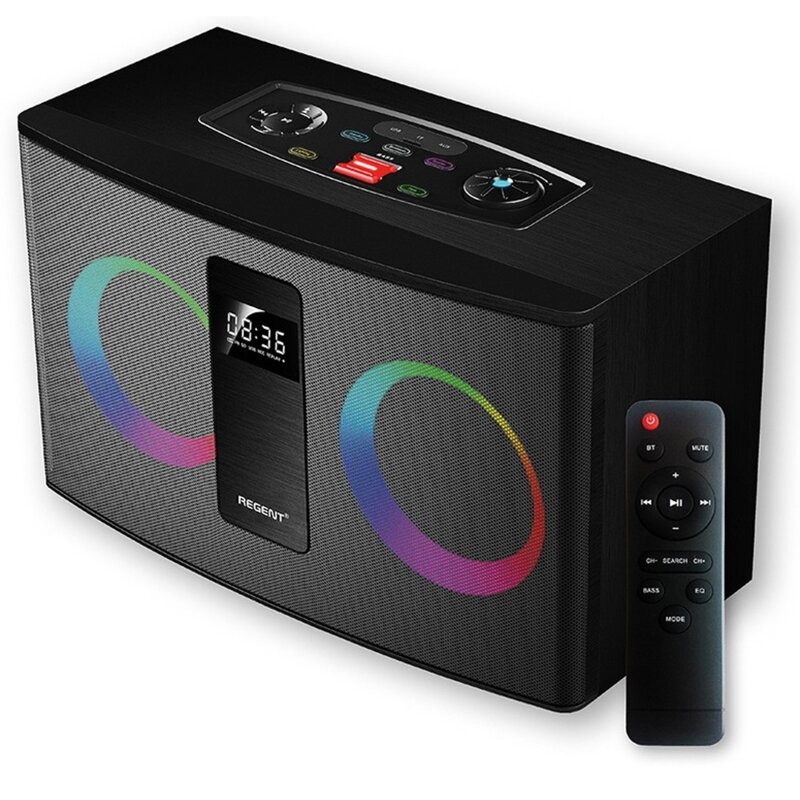 Ferguson Regent 300BT 60W Bluetooth Radio FM Czarny