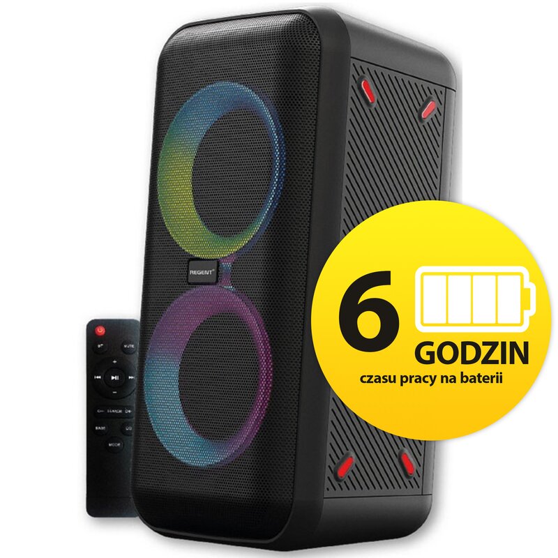 Ferguson Regent 400BT 60W Bluetooth Radio FM Czarny