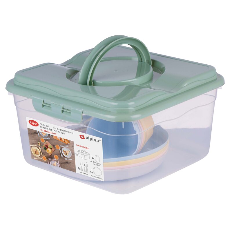 Zestaw turystyczny ALPINA E9469 (21 elementów)