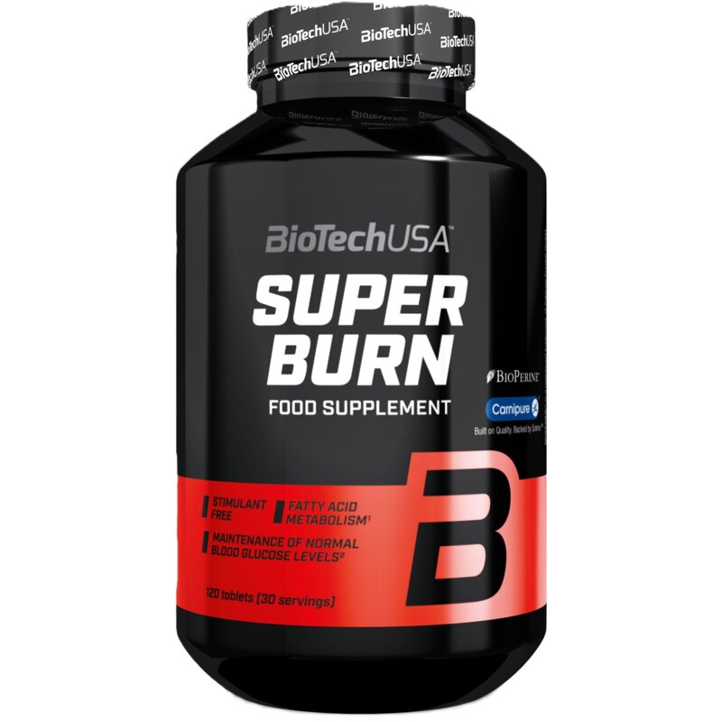 Spalacz tłuszczu BIOTECH Super Burn (120 tabletek)