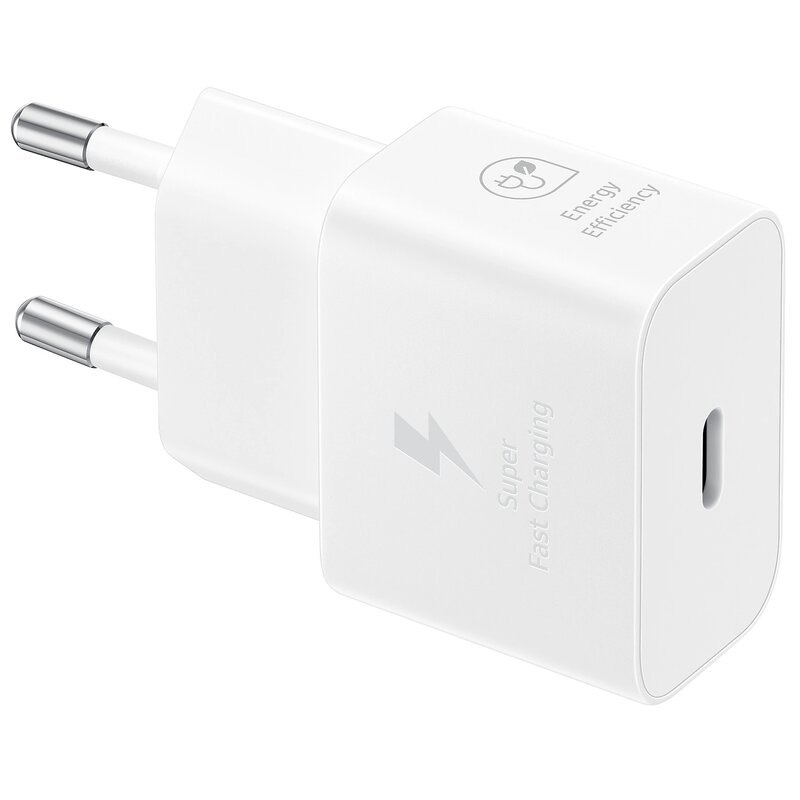 Ładowarka sieciowa Samsung EP-T2510 25W + kabel USB-C biały