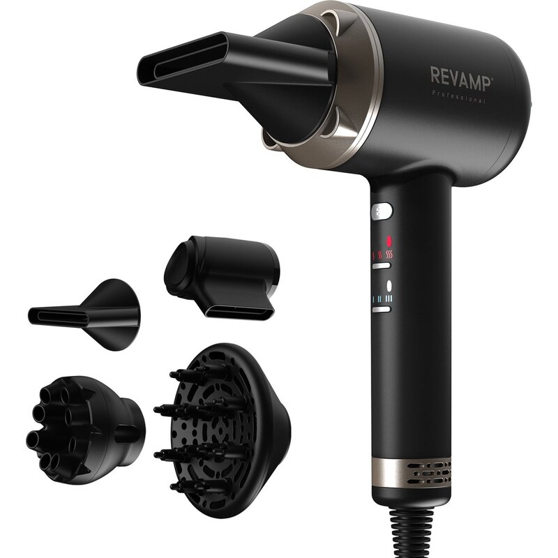 Suszarka REVAMP Enigma Professional DR-7000 Czarny 1600W