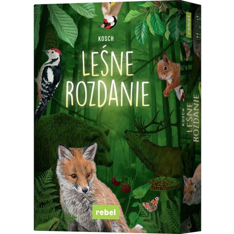 Gra karciana REBEL Leśne rozdanie 2016059