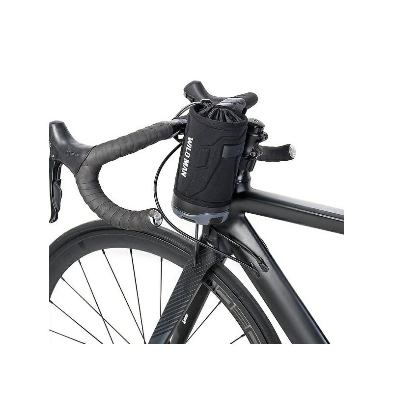 Torba rowerowa na kierownice WILDMAN R1 Czarno-szary