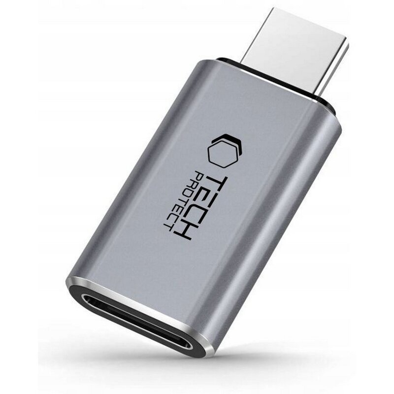 Adapter USB Typ-C - Lightning TECH-PROTECT UltraBoost Szary