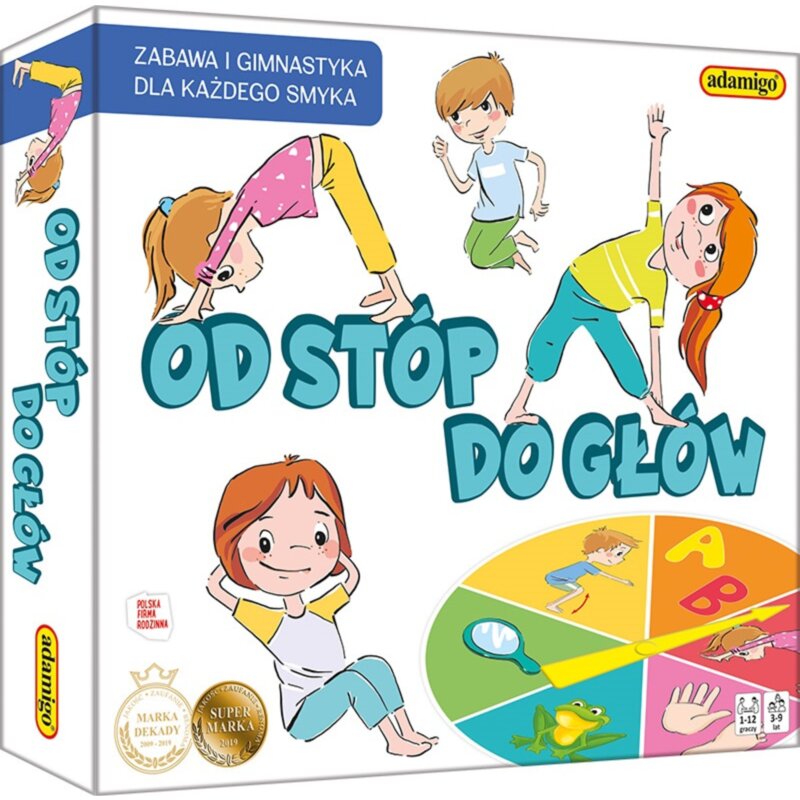 Gra planszowa ADAMIGO Od stóp do głów
