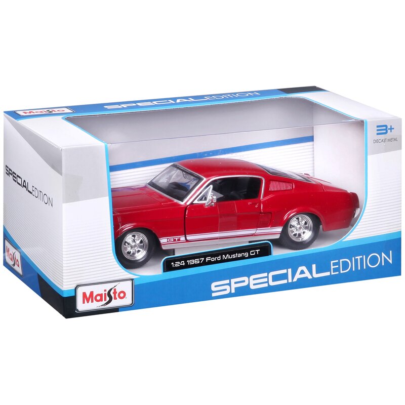 Samochód MAISTO Special Edition 1967 Ford Mustang GT 31260RD