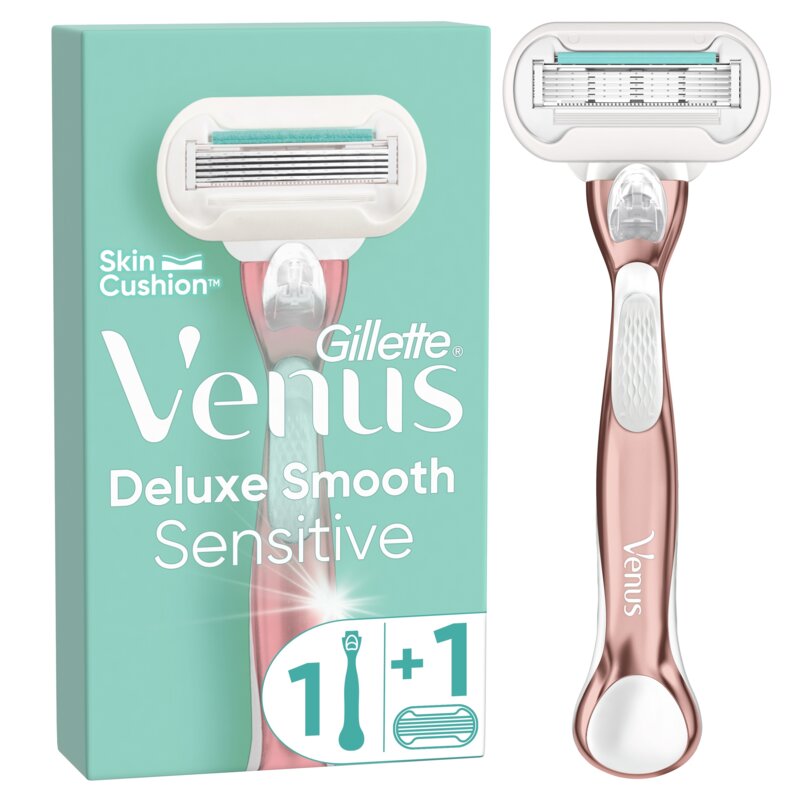 Golarka GILLETTE Venus Deluxe Smooth Sensitive Różowo-złoty