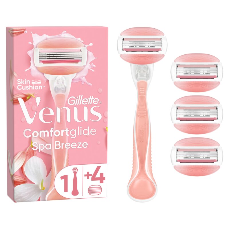 Golarka GILLETTE Venus Comfortglide Spa Breeze + 4 wkłady