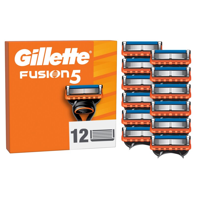 Ostrza do golarki GILLETTE Fusion5 (12 sztuk)