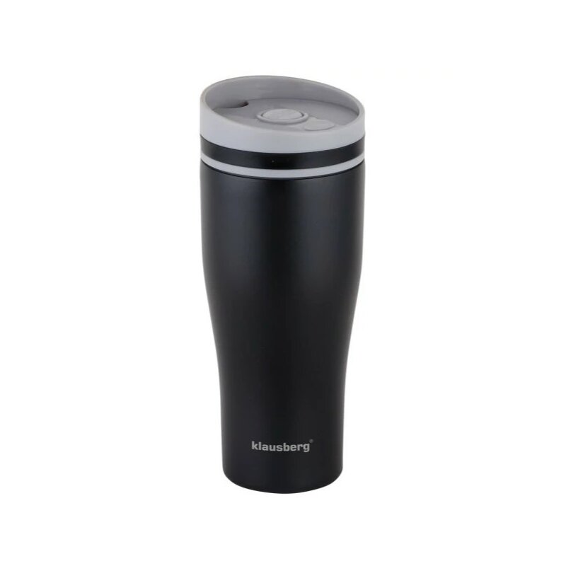 Kubek termiczny KLAUSBERG KB-7617 Czarny 380 ml