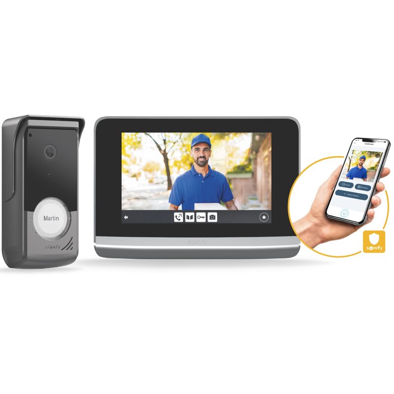 Zestaw wideodomofonowy SOMFY V500 Connect RTS Wi-Fi