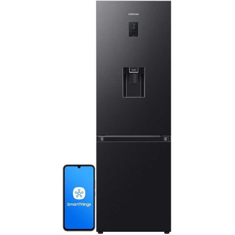 Lodówka SAMSUNG RB7300T RB34C652EBN EF No frost AI Energy Mode 185.3cm Czarna