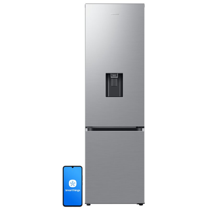 Lodówka SAMSUNG RB7300T RB38C635ES9 EF No frost AI Energy Mode 203cm Szczotkowana stal nierdzewna