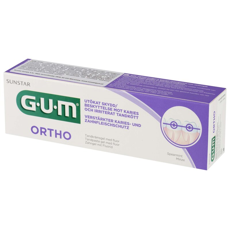Pasta do zębów SUNSTAR GUM Ortho GUM000135 75 ml