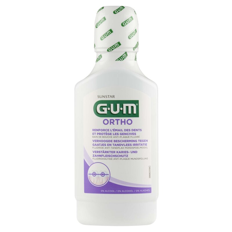 Płyn do płukania jamy ustnej SUNSTAR GUM Ortho 300 ml