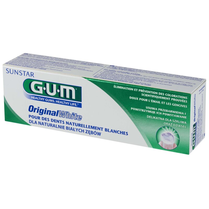Pasta do zębów SUNSTAR GUM Original White 75 ml