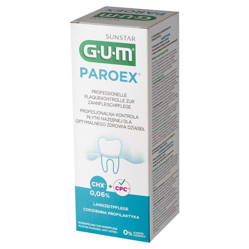 Płyn do płukania jamy ustnej SUNSTAR GUM Paroex 500 ml