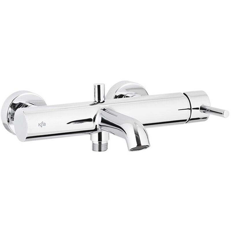 Bateria wannowa natynkowa KFA ARMATURA Moza 5034-020-00 Chrom
