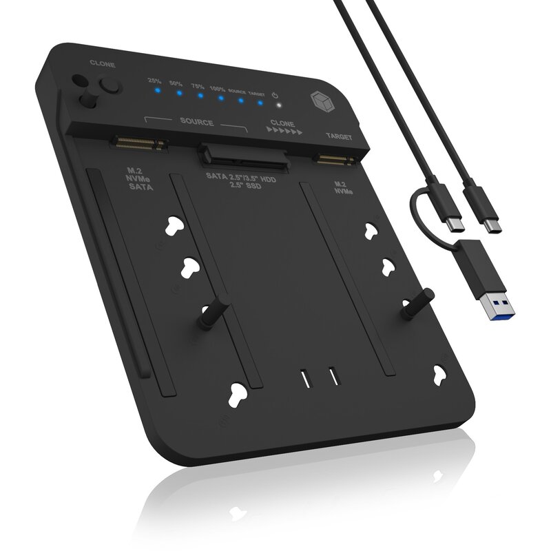 Stacja dokująca ICY BOX IB-2913MCL-C31 USB Typu C 3.2 Gen. 2, Aktywna