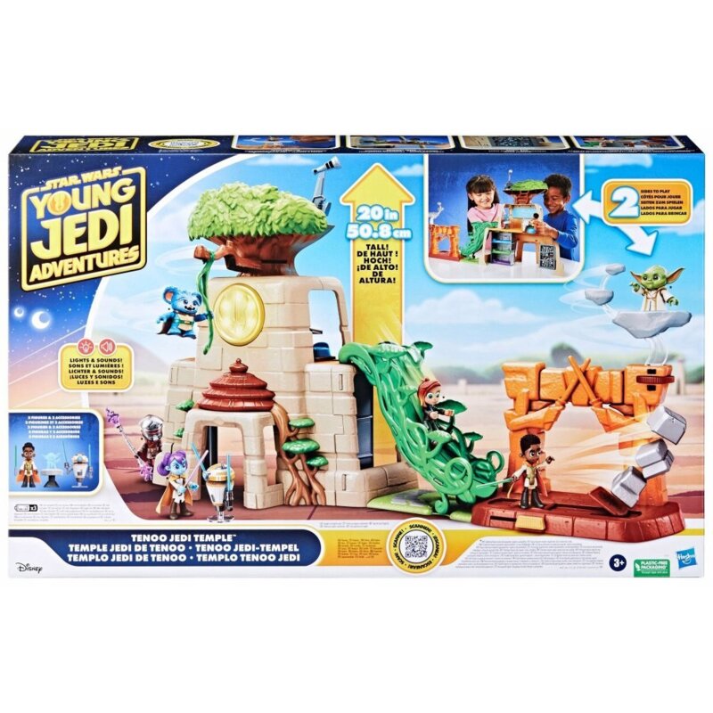Zestaw figurek HASBRO Star Wars Interaktywna Świątynia Jedi na Tenoo F7879