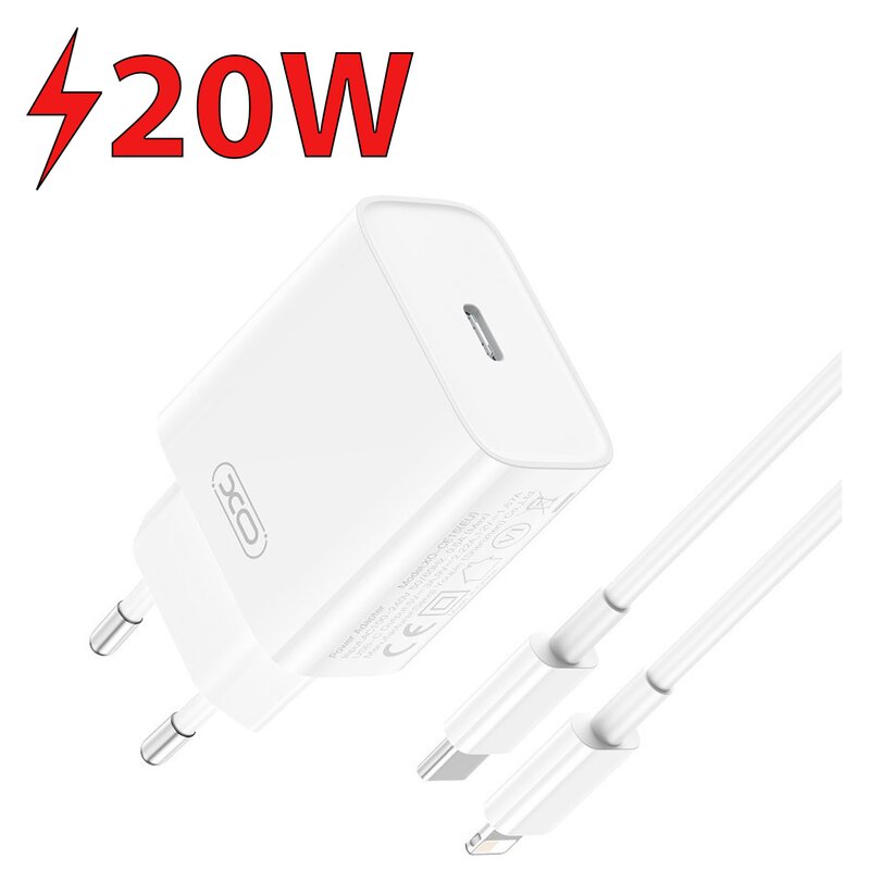 Ładowarka sieciowa XO CE15 PD 20W Biały