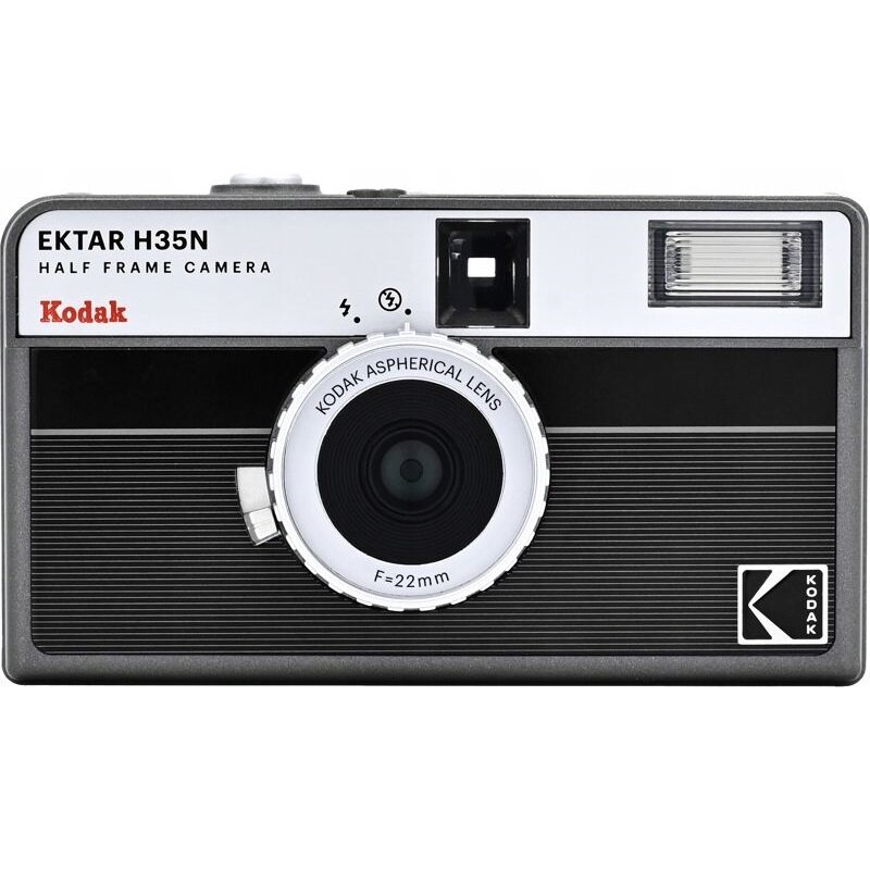 Aparat analogowy KODAK Ektar H35N Czarno-szary