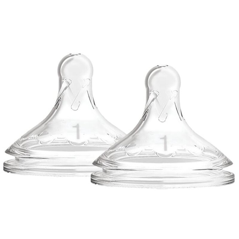 Smoczek DR BROWN'S Natural Flow Poziom 1 0 m+ (2 sztuki)