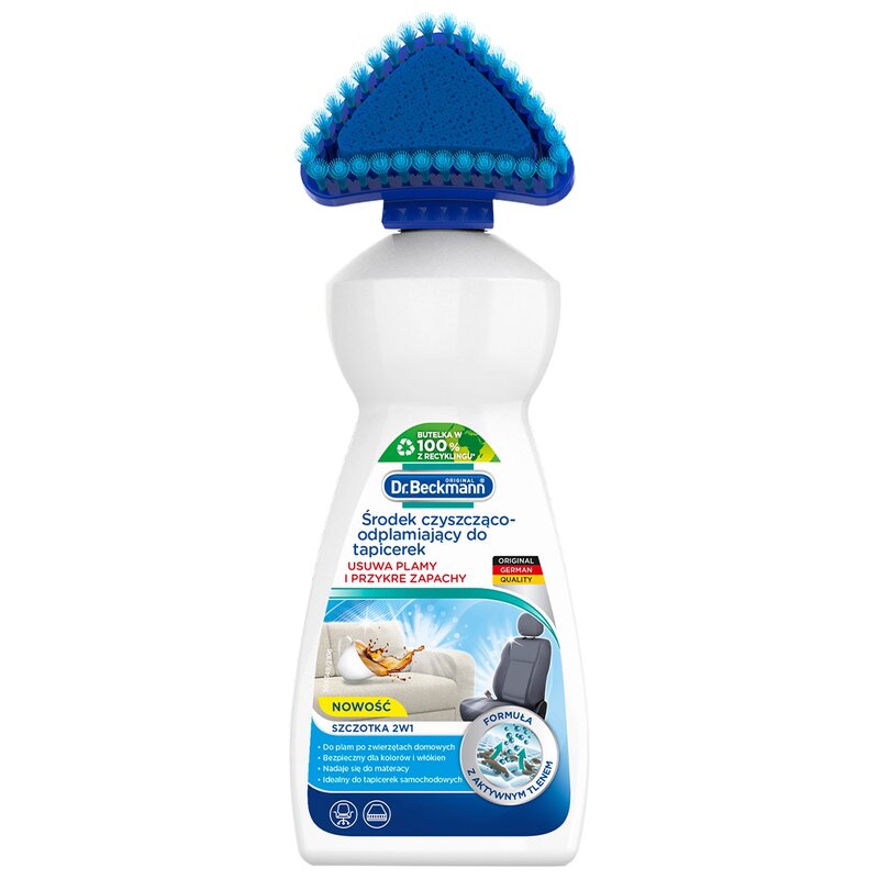 Beckmann Niemiecki środek czyści odplamia tapicerki do tapicerek 2w1 400 ml