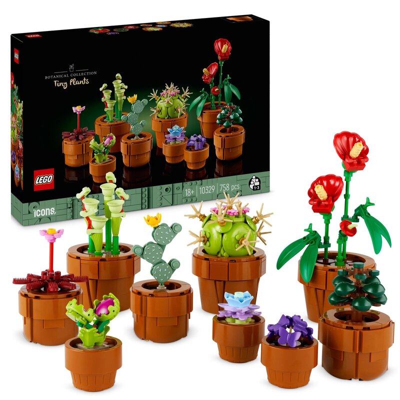 LEGO 10329 Botanicals Małe roślinki