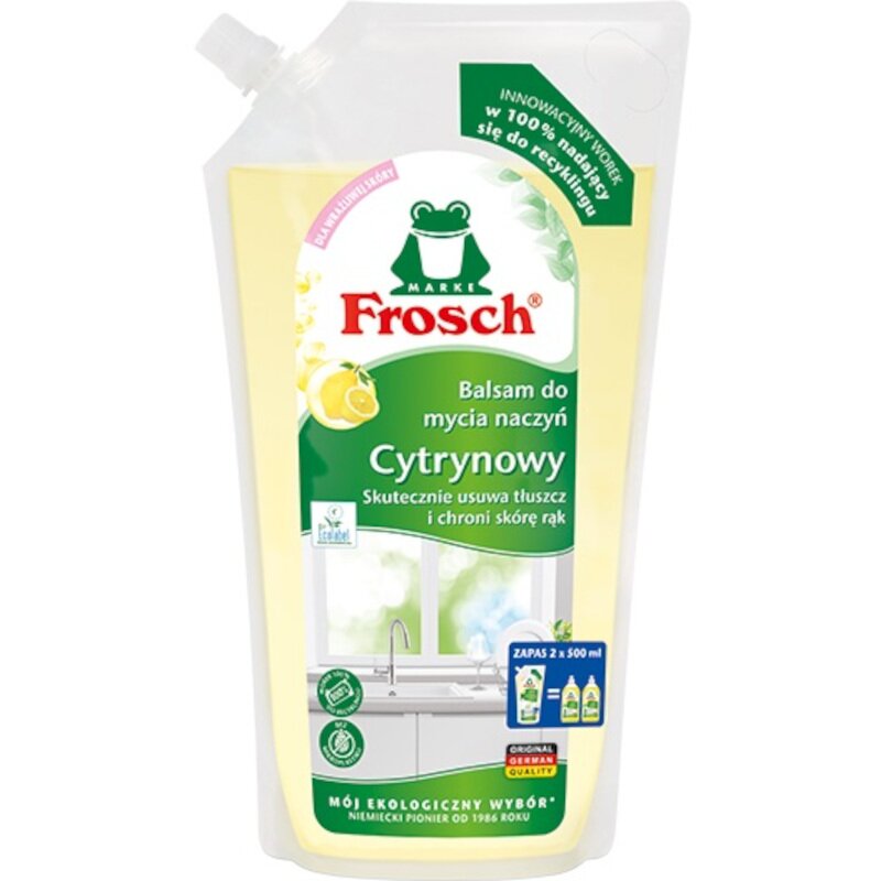 Płyn do mycia naczyń FROSCH Balsam Cytrynowy 1000 ml