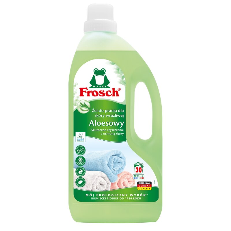 Żel do prania FROSCH Aloesowy 1500 ml Uniwersalny