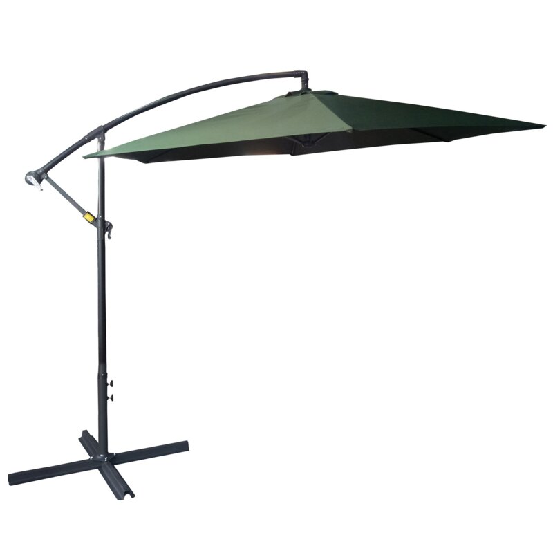 Parasol ogrodowy PATIO 48117 Boczny Zielony